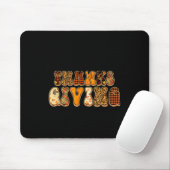 Happy Thanksgiving For Turkey Day Family Dinner Th Mousepad (Mit Mouse)