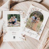 Happy Thanksgiving-Fotokarte Feiertagskarte