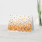 Happy Thanksgiving| Fotokarte für Erntedank Dankeskarte (Rückseite)