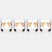 Happy Thanksgiving, Friendsgiving Monogram | Whiskyglas (Links)