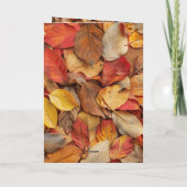 Happy Thanksgiving Funny Squirrel Card Dankeskarte (Rückseite)