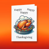 Happy Thanksgiving | Funny Stuffing Pun Karte