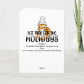 Happy Thanksgiving | Funny Stuffing Pun Karte (Rückseite)