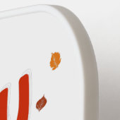 Happy Thanksgiving Funny Turkey Beagle Lover Pickleball Schläger (Linke Seite)