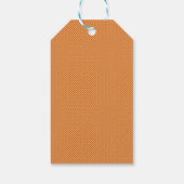 Happy Thanksgiving Funny Turkey Face Geschenkanhänger (Rückseite)