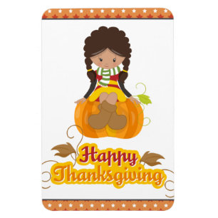 Happy Thanksgiving für Daughters Magnet