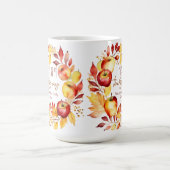 Happy Thanksgiving-Geschenke Aquarellkranz Kaffeetasse (Mittel)