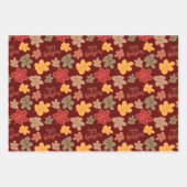 Happy Thanksgiving Geschenkpapier Set (Vorderseite 3)