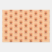 Happy Thanksgiving Geschenkpapier Set (Vorderseite 2)