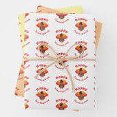 Happy Thanksgiving Geschenkpapier Set (Beispiel)