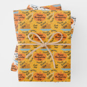 Happy Thanksgiving Geschenkpapier Set (Beispiel)