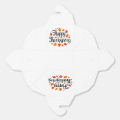 Happy Thanksgiving Geschenkschachtel (Ungeklappt)