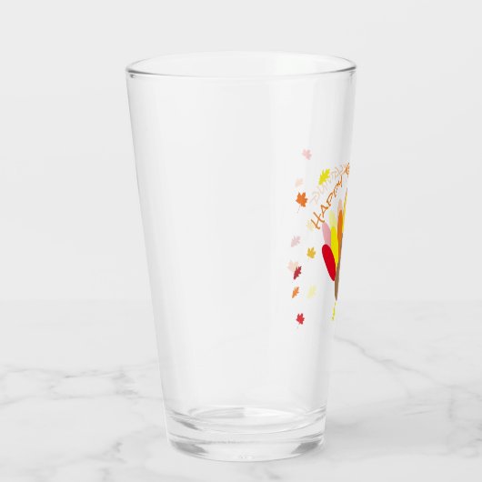 Happy Thanksgiving Glas (Rechts)