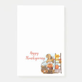 Happy Thanksgiving Gnome Post-it Notes Post-it Klebezettel (Vorderseite)