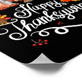 Happy Thanksgiving Gnomes Poster (Ecke)