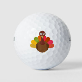 Happy Thanksgiving Golfball