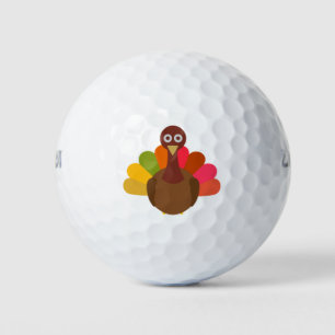 Happy Thanksgiving Golfball