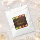 Happy Thanksgiving Grunge Blätter Geschenktütchen (Ausgeschnitten)