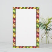 Happy Thanksgiving Grunge Blätter - Stationery Briefpapier (Stehend Vorderseite)