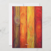 Happy Thanksgiving Gruß Feiertagskarte (Rückseite)