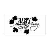 Happy Thanksgiving Gummistempel (Prägung)