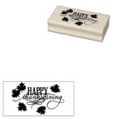 Happy Thanksgiving Gummistempel (Stempel)