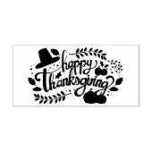 Happy Thanksgiving Gummistempel (Prägung)