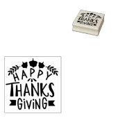 Happy Thanksgiving Gummistempel (Stempel)
