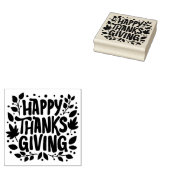 Happy Thanksgiving Gummistempel (Stempel)