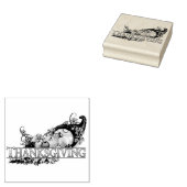 Happy Thanksgiving Gummistempel (Stempel)