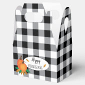 Happy Thanksgiving Harvest Favor Boxes Geschenkschachtel (Geöffnet)