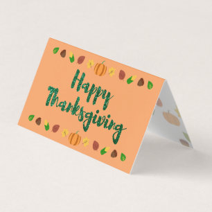 Happy Thanksgiving Holiday Card