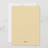 Happy Thanksgiving Holiday Card Feiertagskarte (Rückseite)