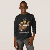 Happy Thanksgiving Holiday Truthahn T - Shirt (Vorne ganz)