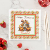Happy Thanksgiving House Serviette (Beispiel)