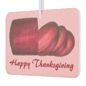 Happy Thanksgiving Jellied Canned Cranberry Sauce Autolufterfrischer (Links)