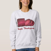 Happy Thanksgiving Jellied Canned Cranberry Sauce Sweatshirt (Vorderseite)
