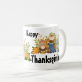 Happy Thanksgiving Kaffeetasse (VorderseiteRechts)