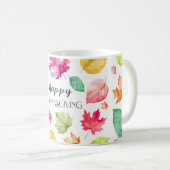 Happy Thanksgiving Kaffeetasse (VorderseiteRechts)