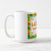 Happy Thanksgiving Kaffeetasse (Links)