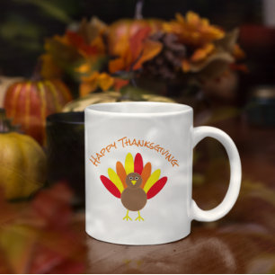 Happy Thanksgiving Kaffeetasse