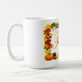 Happy Thanksgiving Kaffeetasse (Links)