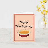 Happy Thanksgiving Karte (Gelbe Blume)