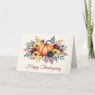 Happy Thanksgiving Karte
