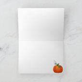 Happy Thanksgiving Karte (Innenseite)