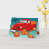 Happy Thanksgiving Karte (Gelbe Blume)