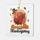 Happy Thanksgiving Keramikornament (Links)