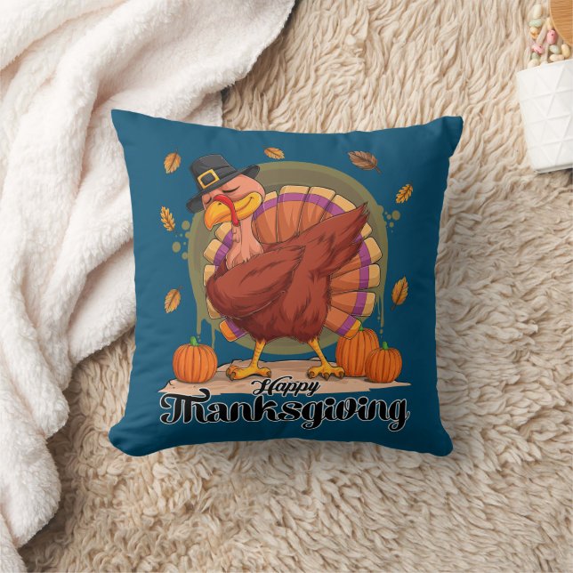 Happy Thanksgiving Kissen (Decke)