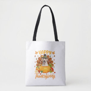 Happy Thanksgiving Labrador Dog Türkei Pumpkin Lon Tasche