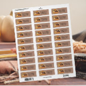 Happy Thanksgiving Labrador Silhouette